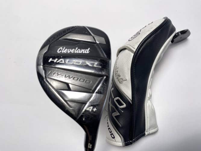 Cleveland HALO XL Hy-Wood 4 Hybrid 20* Aldila Ascent 40g Senior Graphite RH HC