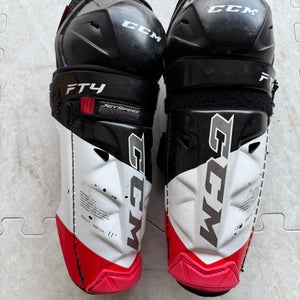 Junior CCM JetSpeed FT4 11" Shin Pads (Used)