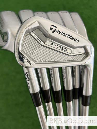 Taylormade P750 Tour Proto Forged Iron Set 4-P / Dynamic Gold 120 Stiff
