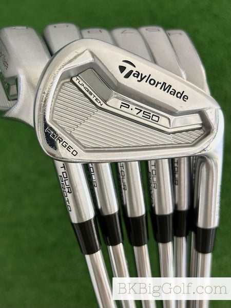 Taylormade P750 Tour Proto Forged Iron Set 4-P / Dynamic Gold 120 Stiff
