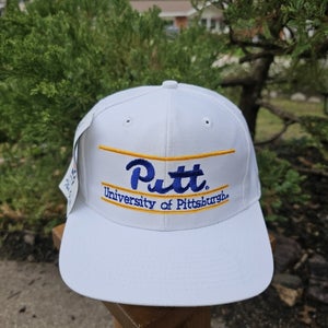 NEW Vintage University Of Pittsburgh Panthers NCAA Sports Hats Cap Vtg Snapback