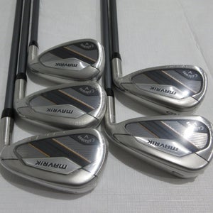 Callaway Mavrik Iron Set - 6-PW - Senior Flex Graphite - NEW