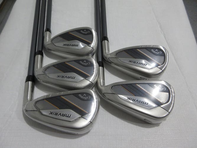 Callaway Mavrik Iron Set - 6-PW - Senior Flex Graphite - NEW