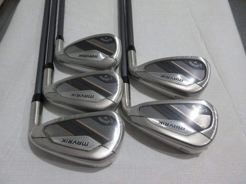 Callaway Mavrik Iron Set - 6-PW - Senior Flex Graphite - NEW