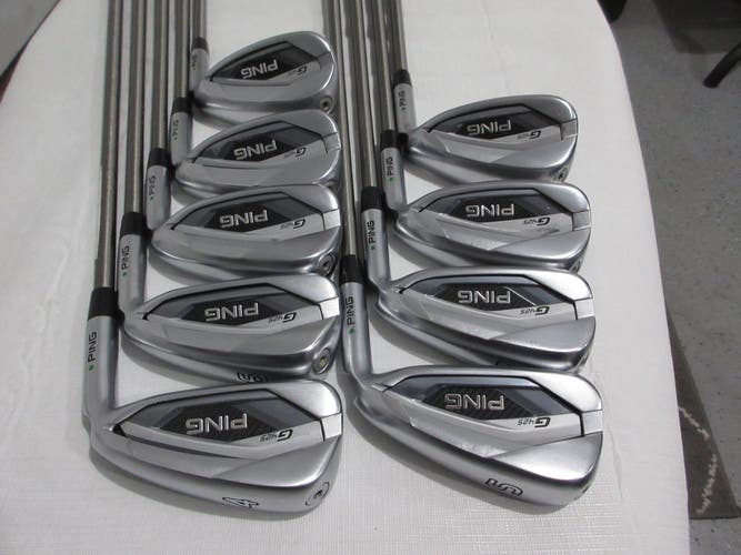 Ping G425 Iron Set - 4-PW, UW, SW - Regular Graphite - Green Dot +1.5" Long