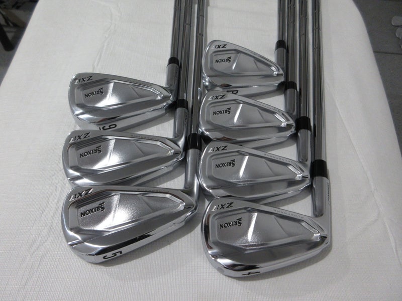 Left-Handed Srixon ZXi7 Iron Set - 4-PW- DG Ti X100 Extra Stiff Steel +0.5" Long