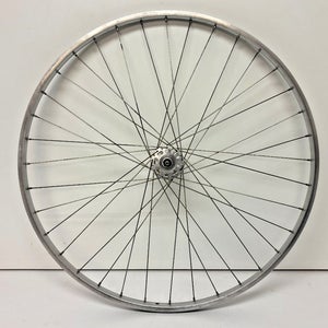 Vintage Araya 36-Steel Spoke Aluminum 27" Front Wheel Sunshine High Flange Hub