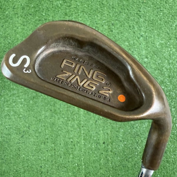 PING Zing 2 Becu Beryllium Copper Orange Dot SW S3 Sand Wedge 55 Steel JZ 34.5