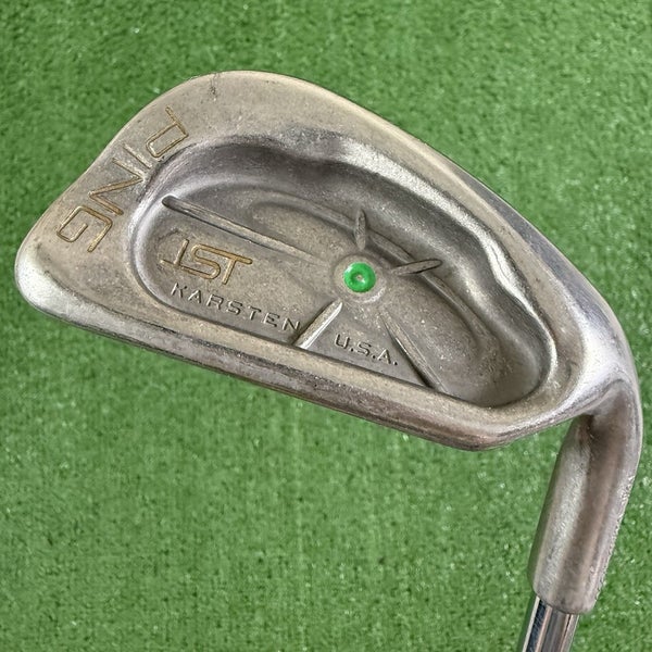 Ping ISI Beryllium Nickel Green Dot Sand Wedge SW Z-Z65 Stiff Flex Steel Shaft