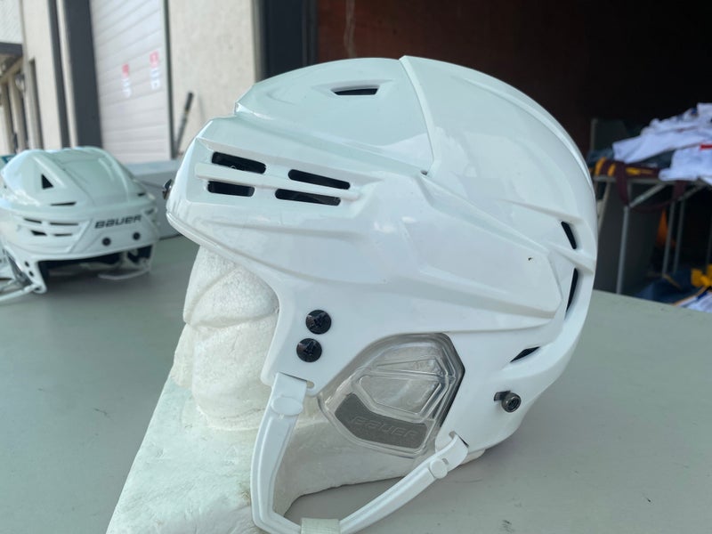 Bauer Re-Akt 65 Pro Stock Hockey Helmet Medium White 57834