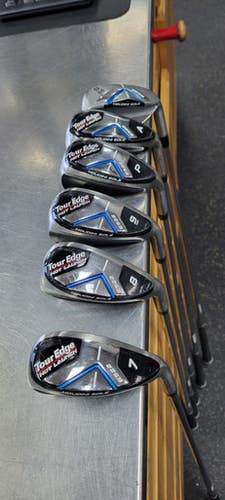 Used Tour Edge HOT LAUNCH E522 IRON WOOD Mens Iron Set RH 7I-PW 11497-C000152344