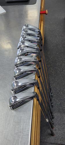 Used Cobra KING 7 ONE LENGTH 4-PW GW SW Mens Iron Set RH 4I-SW 11497-S000152339