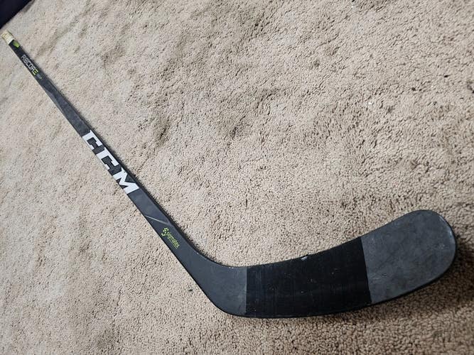 WARREN FOEGELE 17'18 Rookie Carolina Hurricanes NHL Game Used Hockey Stick COA