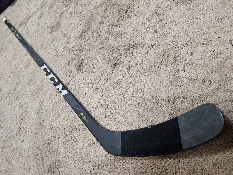 WARREN FOEGELE 17'18 Rookie Carolina Hurricanes NHL Game Used Hockey Stick COA