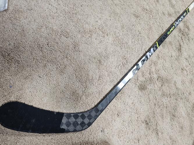 VINCENT TROCHECK 21'22 Carolina Hurricanes NHL Game Used Hockey Stick COA