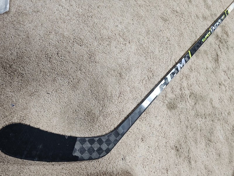 VINCENT TROCHECK 21'22 Carolina Hurricanes NHL Game Used Hockey Stick COA
