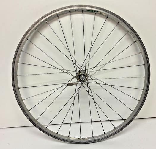 Campagnolo Stheno 32-Spoke Silver Aluminum 26" Front Wheel Shimano Exage Hub