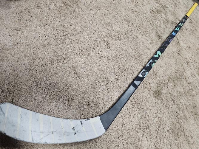 RICKARD RAKELL 24'25 Pittsburgh Penguins NHL Game Used Hockey Stick COA