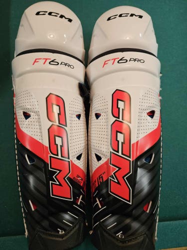 Senior CCM Jetspeed ft6 pro 15" Shin Pads (New)