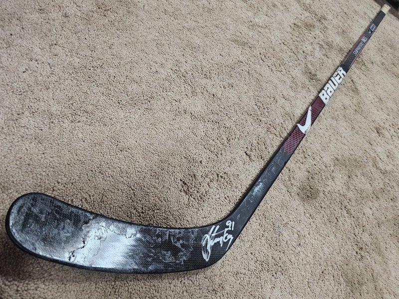 STEVEN STAMKOS 08'09 ROOKIE Signed Tampa Bay Lightning Game Used Hockey Stick