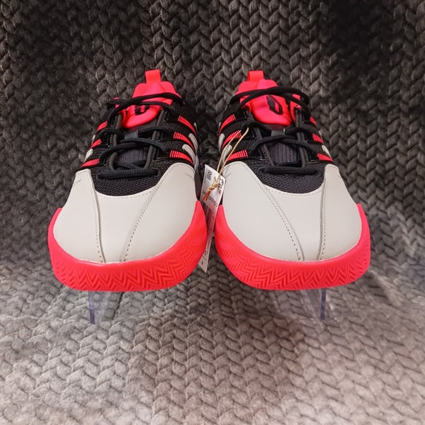 Adidas Dame Certified 3 Low Basketball Shoes Grey Black Red  display picture 1