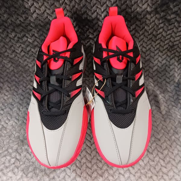 Adidas Dame Certified 3 Low‎ Basketball Shoe Grey Black Red Size 10 JI1540 Basketball shoes adidas Dame Certified 3 | Handball-Store main image 4