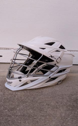 White Cascade XRS Helmet (Used)