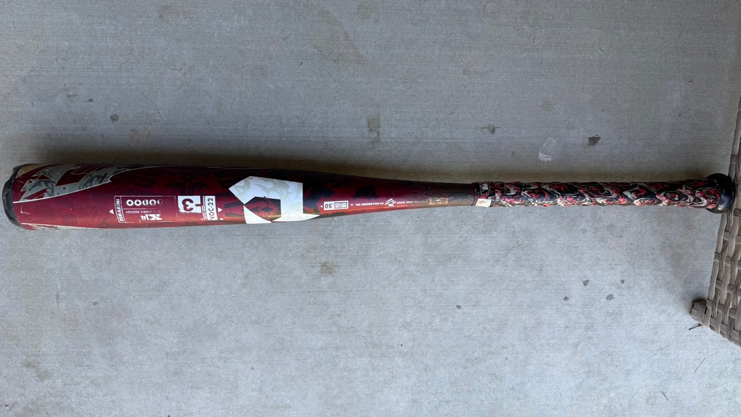 2022 DeMarini Voodoo One Alloy BBCOR Certified Bat (-3) 27 oz 30" (Used)