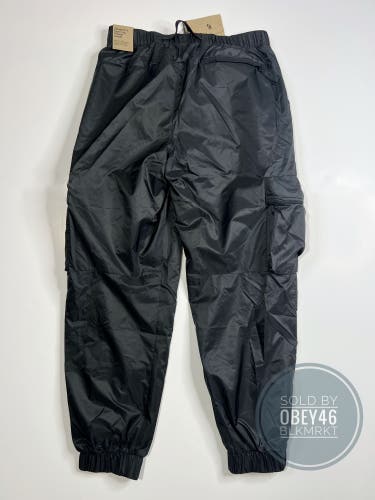 Nike Tech Lined Woven Black Cargo Pants M