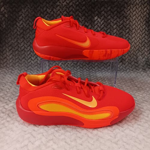Nike IsoFly GS Youth Team Orange Basketball Shoes FN4384-800 Size 5Y