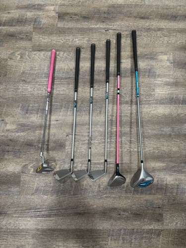 Junior US Kids Golf Ultralight 48 Right Handed Clubs (Full Set) Junior 6 Pieces (Used)