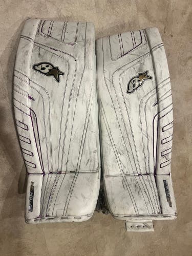 Used 33" Brian's Optik 9.0 Goalie Leg Pads