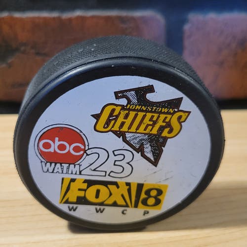 Johnstown Chiefs ECHL Souvenir Hockey Puck