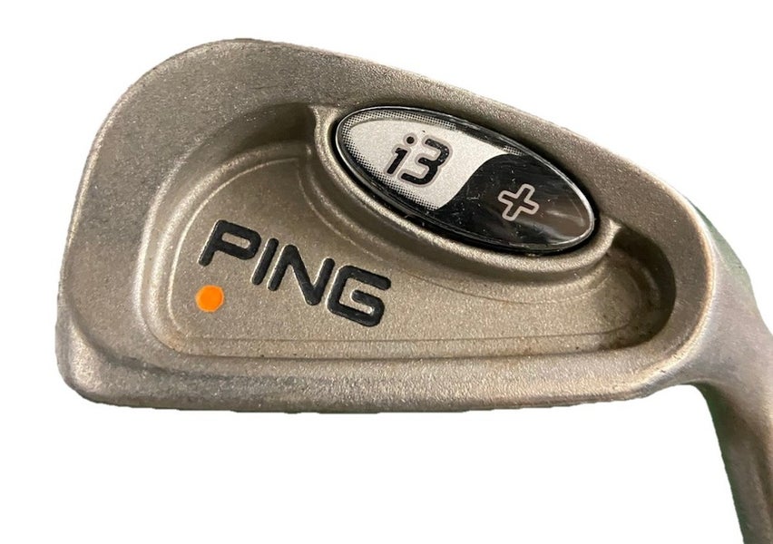 Ping I3 Plus 3 Iron Orange Dot 2* Flat RH Men's Stiff Steel 38.5" Nice Wrap Grip