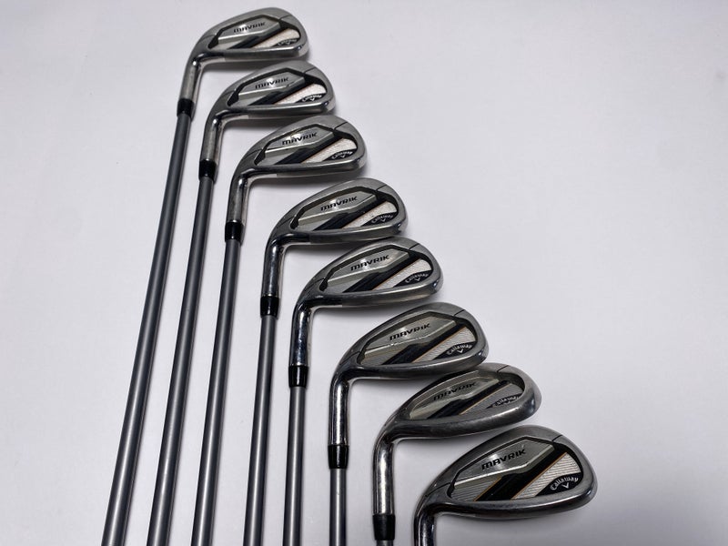 Callaway Mavrik Iron Set 5-PW+GW+SW Project X Catalyst 5.5 65g Regular LH