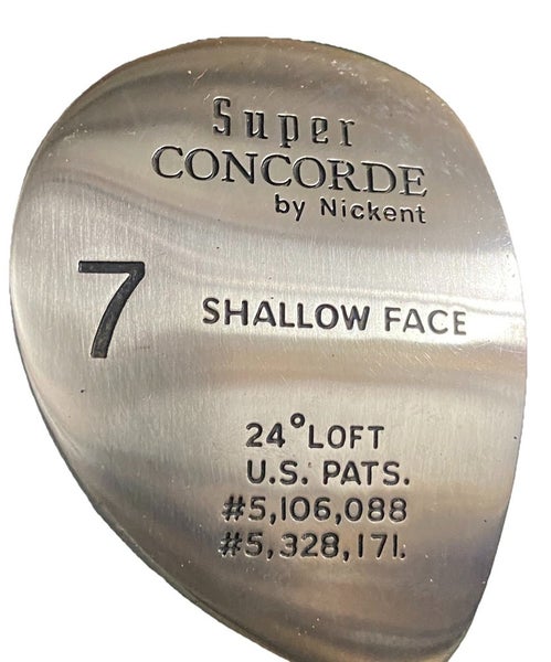 Nickent Super Concord Shallow Face 7 Wood 24* RH Palmer Regular Graphite 40.5"