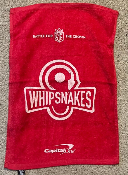 2019 PLL Premier lacrosse league championship game towel Whipsnakes