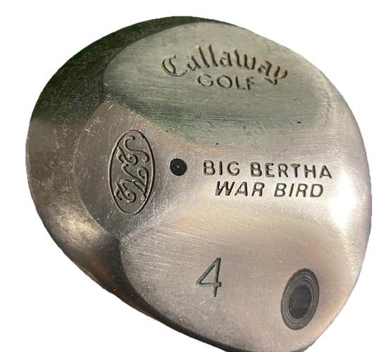 Callaway Big Bertha War Bird 4 Wood 17* RH Gems Ladies Graphite 41" New Grip
