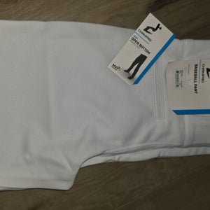 White Youth Small Champro Baseball Pants