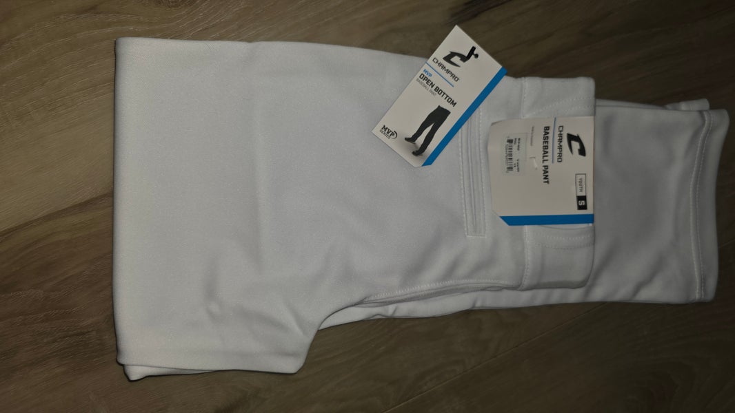 White Youth Small Champro Baseball Pants