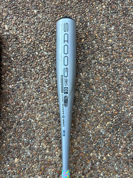 2024 DeMarini The Goods One Piece Alloy USSSA Certified Bat (-10) 19 oz 29" (Used)