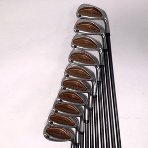 TaylorMade Burner Oversize Iron Set 3-PW+GW+SW Bubble S-90 Plus Mens RH