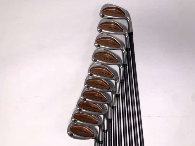 TaylorMade Burner Oversize Iron Set 3-PW+GW+SW Bubble S-90 Plus Mens RH