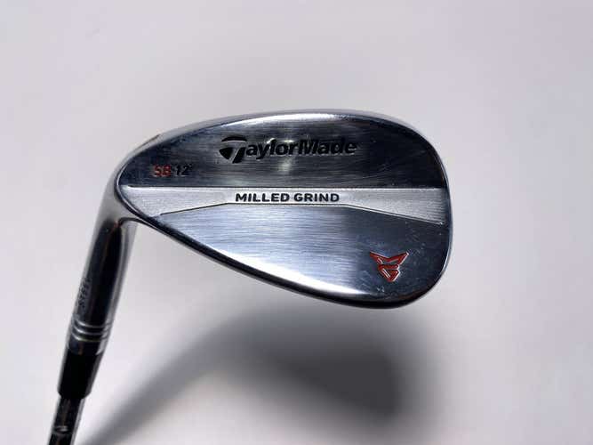 TaylorMade Milled Grind Satin Chrome Sand Wedge SW 56* 12 DG Wedge LH