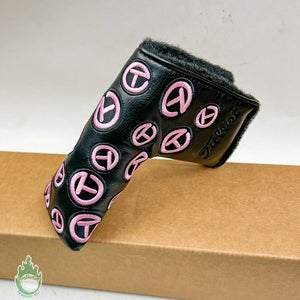 Gently Used Scotty Cameron Circle T Tour Use Only Putter Black & Pink Headcover