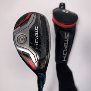 TaylorMade Stealth Plus Rescue 3 Hybrid 19.5* HZRDUS Red Smoke 6.0 Stiff RH HC