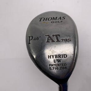 Thomas AT 705 Hybrid Pitching Wedge PW 46* Thomas Golf Senior Graphite Mens RH