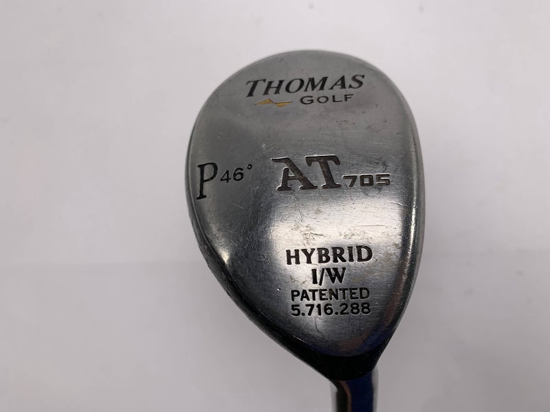 Thomas AT 705 Hybrid Pitching Wedge PW 46* Thomas Golf Senior Graphite Mens RH
