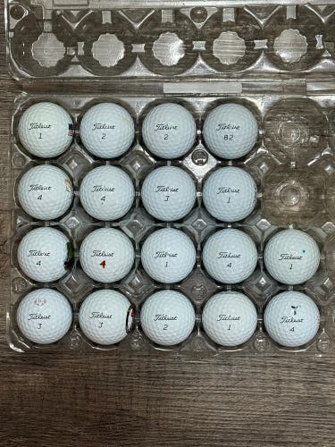 18 Titleist Pro V1 Golf Balls - 5A MINT CONDITION ONLY