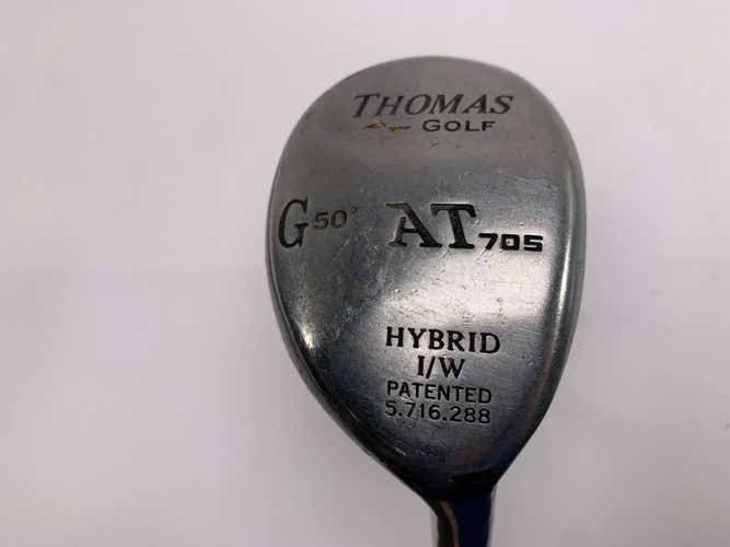 Thomas Golf AT 705 Hybrid Gap Wedge GW 50* Senior Graphite Mens RH Midsize Grip